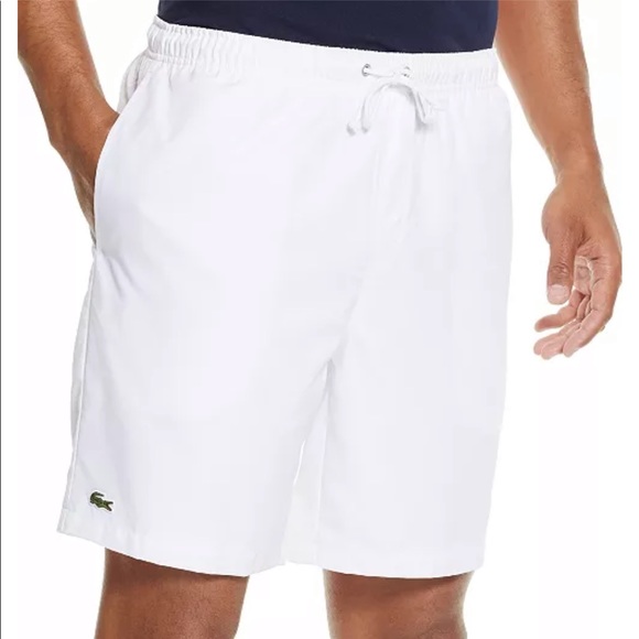 Lacoste Other - Lacoste men’s white drawstring shorts